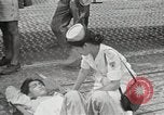 Image des soldats blessés Hanoi l'Indochine française, 1947, de la seconde 48 séquences d'archives historiques vidéo 65675067150
