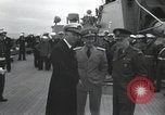 Image Dwight David Eisenhower Mer Méditerranée, 1951, de la seconde 25 séquences d'archives historiques vidéo 65675067176