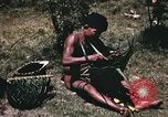 Image of native man Pacific Theater, 1945, second 3 stock footage video 65675067201