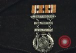 Image of medals on coat Mariana Islands, 1945, second 17 stock footage video 65675067213