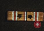 Image of medals on coat Mariana Islands, 1945, second 36 stock footage video 65675067213