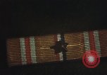 Image of medals on coat Mariana Islands, 1945, second 38 stock footage video 65675067213