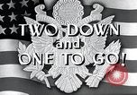 Image of Two Down and One to Go European Theater, 1945, second 25 stock footage video 65675067217