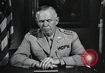 Image of George Marshall European Theater, 1945, second 39 stock footage video 65675067218