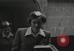 Image of ship hostesses Staten Island New York USA, 1952, second 5 stock footage video 65675067222