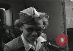 Image of ship hostesses Staten Island New York USA, 1952, second 30 stock footage video 65675067222