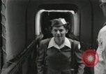 Image of ship hostesses Staten Island New York USA, 1952, second 39 stock footage video 65675067222