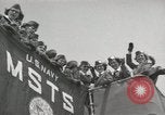 Image of ship hostesses Staten Island New York USA, 1952, second 55 stock footage video 65675067222