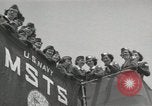 Image of ship hostesses Staten Island New York USA, 1952, second 56 stock footage video 65675067222