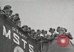 Image of ship hostesses Staten Island New York USA, 1952, second 58 stock footage video 65675067222