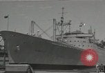 Image of ship Barrett Staten Island New York USA, 1952, second 51 stock footage video 65675067224