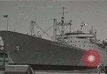 Image of ship Barrett Staten Island New York USA, 1952, second 54 stock footage video 65675067224