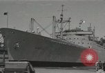 Image of ship Barrett Staten Island New York USA, 1952, second 60 stock footage video 65675067224