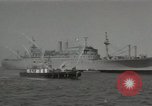 Image of USNS Barrett Staten Island New York USA, 1952, second 32 stock footage video 65675067225