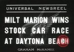 Immagine di Corsa in auto Daytona Beach Florida USA, 1936, secondo 1 filmato di repertorio 65675067246
