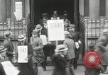 Image of Striking elevator workers New York City USA, 1936, second 32 stock footage video 65675067250