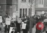 Image of Striking elevator workers New York City USA, 1936, second 37 stock footage video 65675067250