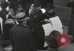 Image of Striking elevator workers New York City USA, 1936, second 42 stock footage video 65675067250