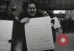 Image of Striking elevator workers New York City USA, 1936, second 46 stock footage video 65675067250