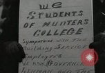 Image of Striking elevator workers New York City USA, 1936, second 47 stock footage video 65675067250