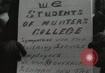 Image of Striking elevator workers New York City USA, 1936, second 49 stock footage video 65675067250