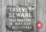 Standbild Tinte markieren beweist Huhn stehlen Georgetown Washington DC USA, 1936, aus Sekunde 17 historischem Filmmaterial Videoclip 65675067257