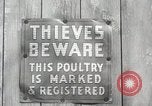 Standbild Tinte markieren beweist Huhn stehlen Georgetown Washington DC USA, 1936, aus Sekunde 20 historischem Filmmaterial Videoclip 65675067257