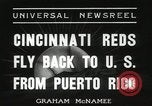 Image of Cincinnati Reds baseball team Miami Florida USA, 1936, second 3 stock footage video 65675067258