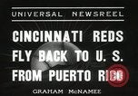 Image of Cincinnati Reds baseball team Miami Florida USA, 1936, second 4 stock footage video 65675067258