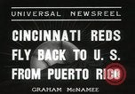 Image of Cincinnati Reds baseball team Miami Florida USA, 1936, second 5 stock footage video 65675067258
