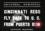 Image of Cincinnati Reds baseball team Miami Florida USA, 1936, second 6 stock footage video 65675067258
