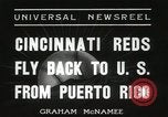 Image of Cincinnati Reds baseball team Miami Florida USA, 1936, second 8 stock footage video 65675067258