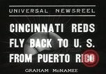 Image of Cincinnati Reds baseball team Miami Florida USA, 1936, second 10 stock footage video 65675067258