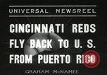 Image of Cincinnati Reds baseball team Miami Florida USA, 1936, second 12 stock footage video 65675067258