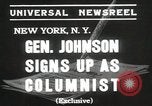 Image of General Johnson New York United States USA, 1935, second 6 stock footage video 65675067260
