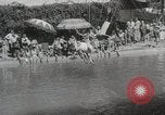 Image of bronco busting Coral Gables Florida USA, 1935, second 25 stock footage video 65675067261