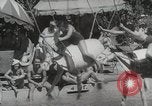 Image of bronco busting Coral Gables Florida USA, 1935, second 37 stock footage video 65675067261
