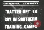 Image of Major League baseball teams in spring training Florida United States USA, 1935, second 3 stock footage video 65675067262