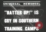 Image of Major League baseball teams in spring training Florida United States USA, 1935, second 5 stock footage video 65675067262
