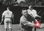 Image of Major League baseball teams in spring training Florida United States USA, 1935, second 16 stock footage video 65675067262