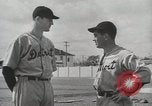 Image of Major League baseball teams in spring training Florida United States USA, 1935, second 42 stock footage video 65675067262