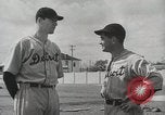 Image of Major League baseball teams in spring training Florida United States USA, 1935, second 44 stock footage video 65675067262