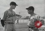 Image of Major League baseball teams in spring training Florida United States USA, 1935, second 48 stock footage video 65675067262
