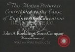 Image of Golden Gate Bridge United States USA, 1933, second 3 stock footage video 65675067264