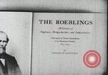 Image of John Augustus Roebling United States USA, 1933, second 6 stock footage video 65675067265