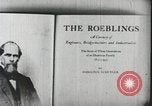 Image of John Augustus Roebling United States USA, 1933, second 9 stock footage video 65675067265