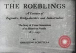 Image of John Augustus Roebling United States USA, 1933, second 14 stock footage video 65675067265