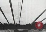 Standbild Golden Gate Bridge United States USA, 1933, aus Sekunde 37 historischem Filmmaterial Videoclip 65675067268