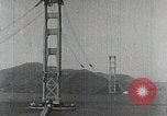 Standbild Golden Gate Bridge United States USA, 1933, aus Sekunde 42 historischem Filmmaterial Videoclip 65675067268