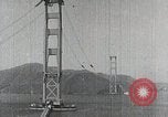 Standbild Golden Gate Bridge United States USA, 1933, aus Sekunde 43 historischem Filmmaterial Videoclip 65675067268